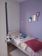 Ikea Askvoll bed met lattenbodem en matras als nieuw!, Ophalen, 90 cm, Eenpersoons, Wit