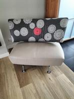 Leolux Akka bankje, Ophalen, Beetje vintage, Gebruikt, Leer