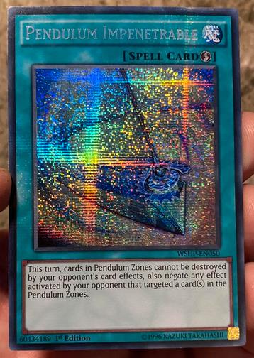 Yu-Gi-Oh! Pendulum Impenetrable WSUP 1st Ed ! beschikbaar voor biedingen