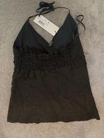 Vanilia linnen top. Dames. Nieuw. Maat 38, Ophalen of Verzenden, Nieuw, Maat 38/40 (M), Zwart