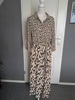 Jurk Poools kleur : Creme oker zwart Maat:  42, Kleding | Dames, Overige kleuren, Maat 42/44 (L), Ophalen of Verzenden, Zo goed als nieuw