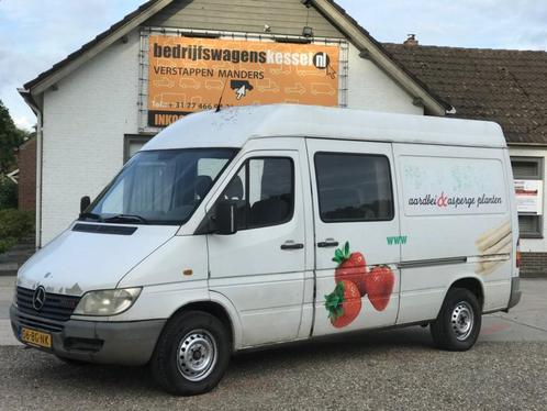 Mercedes-Benz Sprinter 311 CDI L2H2 dubbele cabine DC mixto, Auto's, Bestelauto's, Bedrijf, Te koop, ABS, Radio, Schuifdeur, Trekhaak