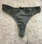 Groene string maat L, Kleding | Dames, Ondergoed en Lingerie, Verzenden, Groen, String