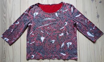 leuk truitje/ shirt met print, maat M, lage verzendkosten! beschikbaar voor biedingen