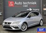 Seat Leon 1.5 TSI FR 150PK/DSG/PANO/SFEER/CARPLAY/VIRTUAL/, Auto's, 1498 cc, Zwart, 4 cilinders, 150 pk