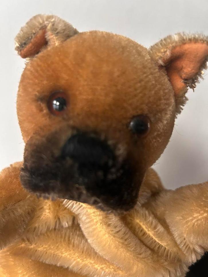 Steiff handpop poppenkast boxer,  en nog drie andere poppen., Antiek en Kunst, Antiek | Speelgoed, Ophalen of Verzenden