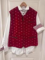 Trachten vest en blouse, Kleding | Heren, Carnavalskleding en Feestkleding, Ophalen of Verzenden, Zo goed als nieuw