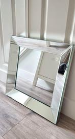 Luxe Zware Spiegel Met Spiegelranden, Minder dan 100 cm, Rechthoekig, Verzenden
