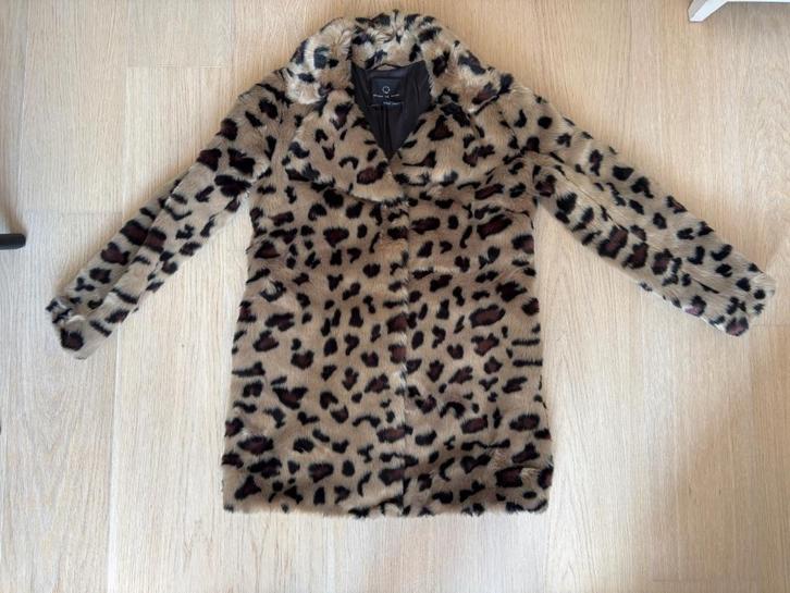 Jas Circle of Trust imitatiebont / nep bont, Kleding | Dames, Jassen | Winter, Gedragen, Maat 36 (S), Bruin, Ophalen of Verzenden