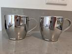 dubbelwandige RVS mokken (maat cappuccino), Huis en Inrichting, Keuken | Servies, Ophalen of Verzenden, Overige materialen, Overige stijlen
