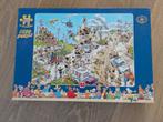 Jan van Haasteren puzzel Tour de France 1500 stukjes, Ophalen of Verzenden, 500 t/m 1500 stukjes, Zo goed als nieuw, Legpuzzel