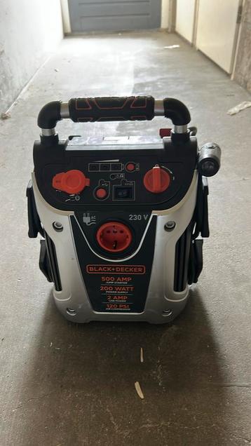 Black en decker jumpstarter en compressor+ stopcontac en usb beschikbaar voor biedingen