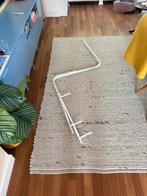 Gordijnrails voor Muur met Erker - 375cm breed, Huis en Inrichting, Ophalen, Gebruikt, Wit, 200 cm of meer