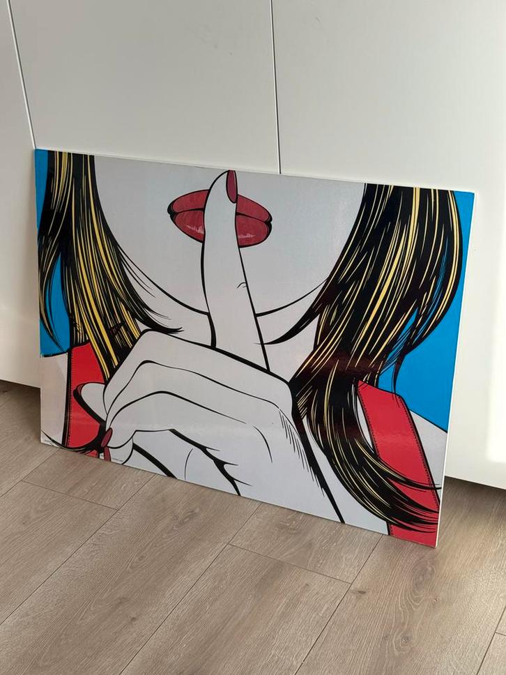 Vintage Solmyra Ikea Poster - Deborah Azzopardi 1999, Antiek en Kunst, Kunst | Schilderijen | Abstract, Ophalen