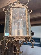 Hal lamp met geëtst glas., Ophalen of Verzenden