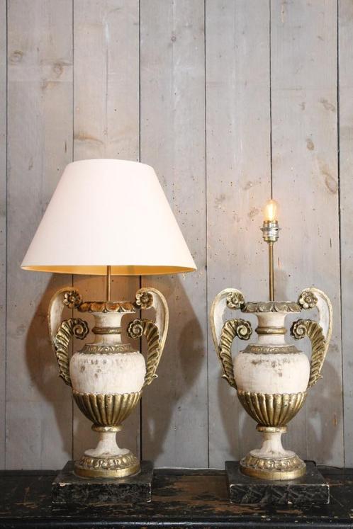 Italiaans vaas tafellamp, Antiek en Kunst, Antiek | Woonaccessoires, Ophalen of Verzenden