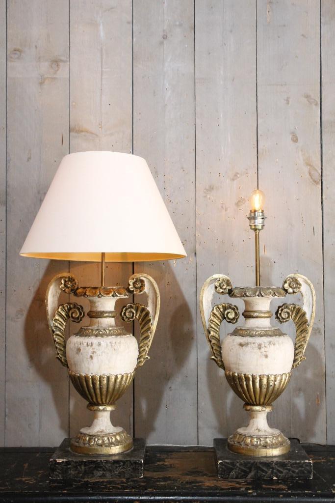 Italiaans vaas tafellamp, Antiek en Kunst, Antiek | Woonaccessoires, Ophalen of Verzenden
