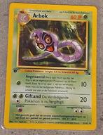 Arbok 31 fossil 1st edition near mint/mint Nederlands, Hobby en Vrije tijd, Verzamelkaartspellen | Pokémon, Ophalen of Verzenden