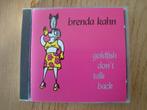 Brenda Kahn - Goldfish Don't Talk Back (folk rock), Cd's en Dvd's, Ophalen of Verzenden