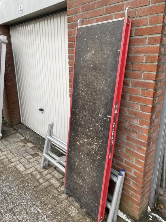 Altrex 190cm platform, Doe-het-zelf en Verbouw, Steigers, Gebruikt, Ophalen