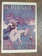 Art Nouveau Poster Scribner's Augustus, Antiek en Kunst, Ophalen of Verzenden