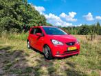 Seat Mii 1.0 55KW 2012 Rood, Auto's, Seat, Voorwielaandrijving, Navigatiesysteem, 74 pk, Zwart