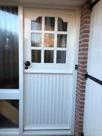 Hardhouten voordeur, Ophalen, Gebruikt, 80 tot 100 cm, 200 tot 215 cm