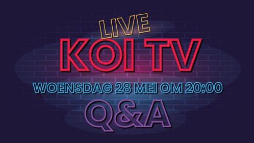 GRATIS koi tv vragen stellen, Tuin en Terras, Vijver-toebehoren, Nieuw, Overige typen, Ophalen of Verzenden