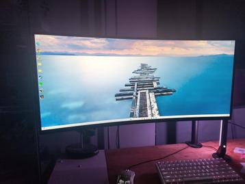 VA Lg ultrawide 34 inch gaming monitor 2@k 160hz beschikbaar voor biedingen