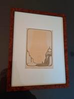 Houtsnede W.O.J. Nieuwenkamp, Ophalen of Verzenden