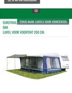 Eurotrail voortent luifel 256-268, Caravans en Kamperen, Caravan accessoires, Ophalen of Verzenden, Zo goed als nieuw