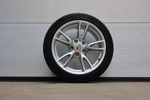 Originele Porsche 911 997 18” winterset met perfect profiel, Auto-onderdelen, Banden en Velgen, Banden en Velgen, Winterbanden