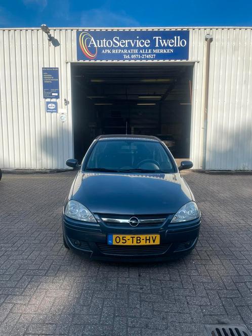 Opel Corsa 1.2 16V Twinport 5D 2006 Grijs, Auto's, Opel, Bedrijf, Corsa, ABS, Airbags, Airconditioning, Boordcomputer, Centrale vergrendeling