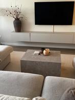 Salontafel marmerlook, 100 tot 150 cm, 50 tot 100 cm, Zo goed als nieuw, Minder dan 50 cm