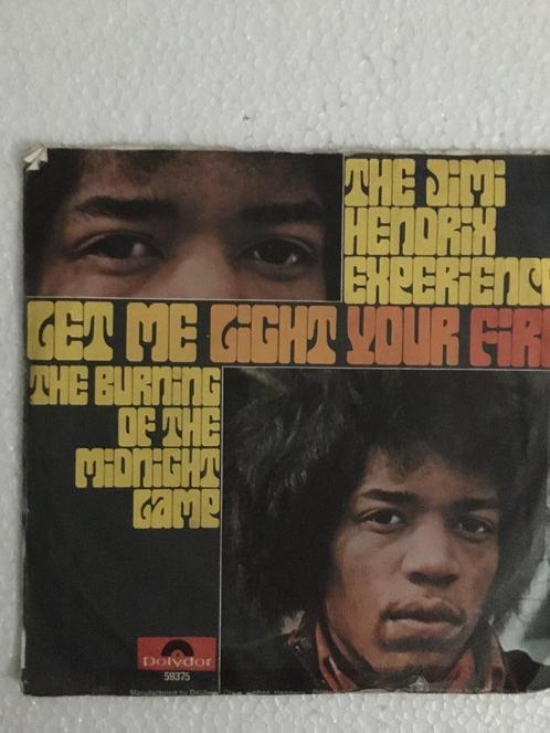 single vinyl JIMI HENDRIX EXPERIENCE –Let Me Light Your Fire, Cd's en Dvd's, Vinyl Singles, Gebruikt, Single, Rock en Metal, 7 inch