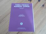 Three french nursery songs - arr. Frank walsh, Zang, Ophalen of Verzenden, Zo goed als nieuw, Artiest of Componist