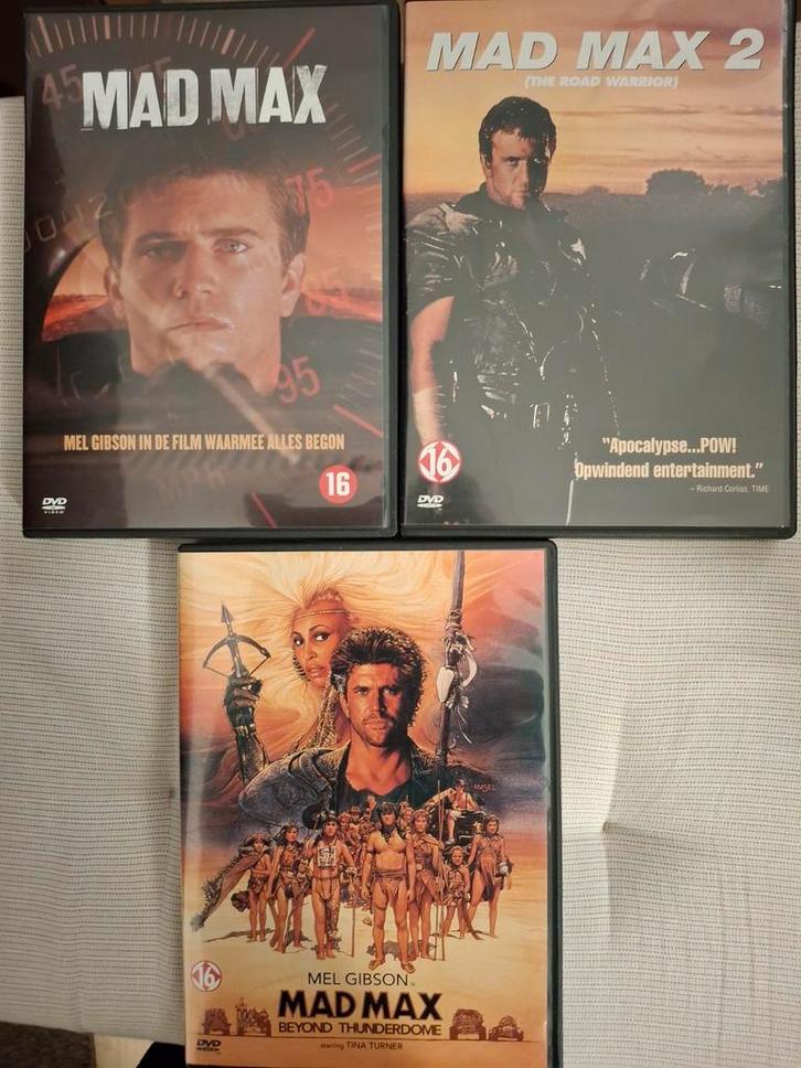Mad Max Trilogy DVD Boxset, Cd's en Dvd's, Dvd's | Actie, Zo goed als nieuw, Actie, Boxset, Vanaf 16 jaar, Ophalen of Verzenden
