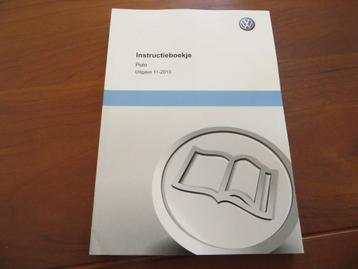 Instructieboek Volkswagen Polo 2013, nieuwstaat! beschikbaar voor biedingen