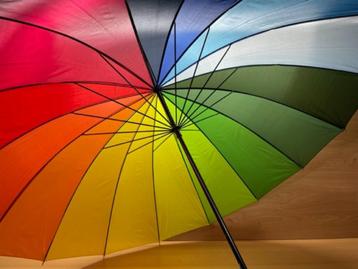Paraplu regenboog. beschikbaar voor biedingen