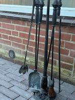 Antieke Haardset - Compleet, Huis en Inrichting, Haarden, Ophalen, Gebruikt, Vrijstaande haard, Houthaard