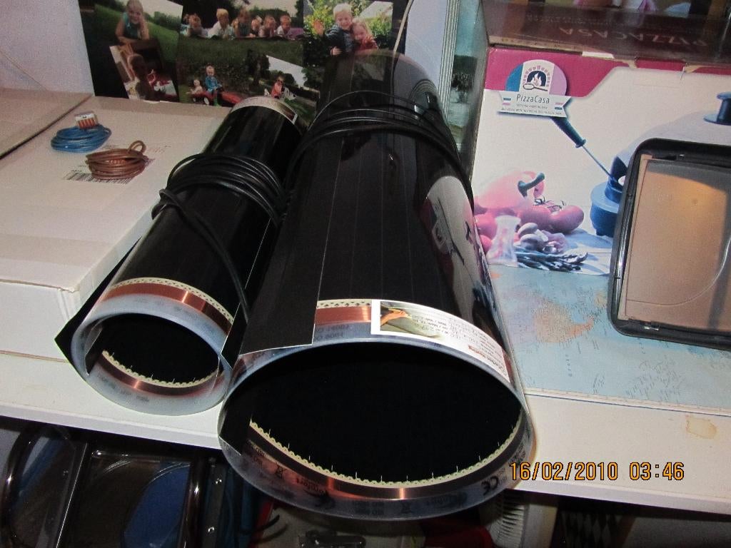 IR-vloerverwarming, Ophalen, Minder dan 30 cm, Overige typen, Nieuw