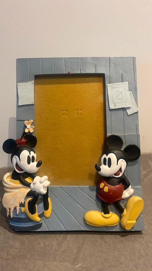 Prachtige fotolijst mickey en minnie Demons & Merveilies, Verzamelen, Disney, Zo goed als nieuw, Mickey Mouse, Ophalen