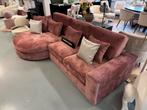 Luxe Velvet Teddy Loungebank Nepal Round 160x290cm NIEUW NEW, 250 tot 300 cm, Info@oosterbaanwonen.nl, Venus 31 8448CE Heerenveen