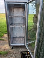 Rvs glasdeur koelkast te koop, Ophalen, 200 liter of meer, 60 cm of meer, 160 cm of meer
