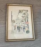 Schilderij parijs kunst, Antiek en Kunst, Ophalen of Verzenden