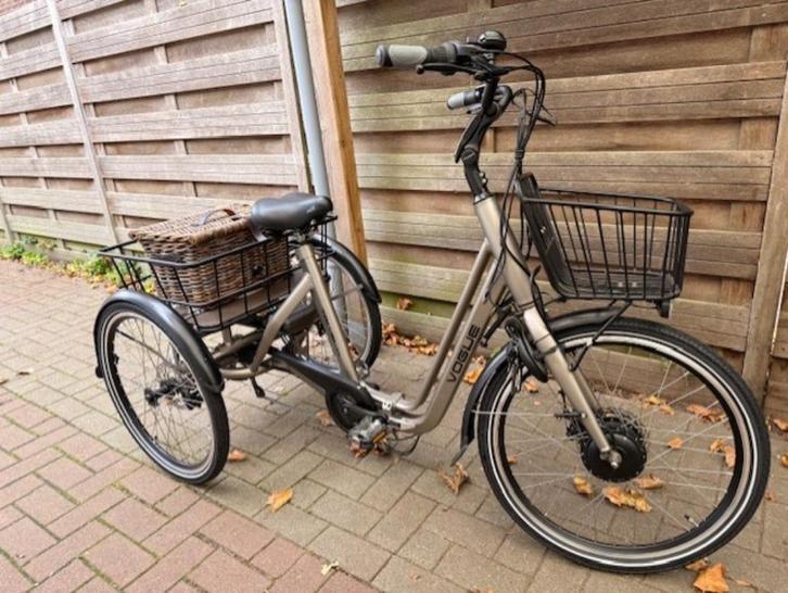 Vogue Tri-Velo driewieler e-bike - NIEUW! VAN 2695 VOOR 1499, Fietsen en Brommers, Elektrische fietsen, Zo goed als nieuw, Overige merken