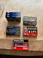 7 x gesealde cassette bandjes nieuw, 2 t/m 25 bandjes, Overige genres, Ophalen of Verzenden, Zo goed als nieuw