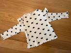 Lief shirtje lange mouwen meisjes hartjes, Ophalen of Verzenden, Gebruikt, Meisje