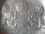 Mooi antiek brons schaaltje met wapen van Amsterdam 12 cm., Antiek en Kunst, Ophalen of Verzenden, Brons