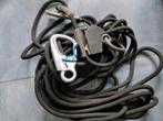 Klimset met touw en karabiners nieu en gebruikt, Sport en Fitness, Ophalen